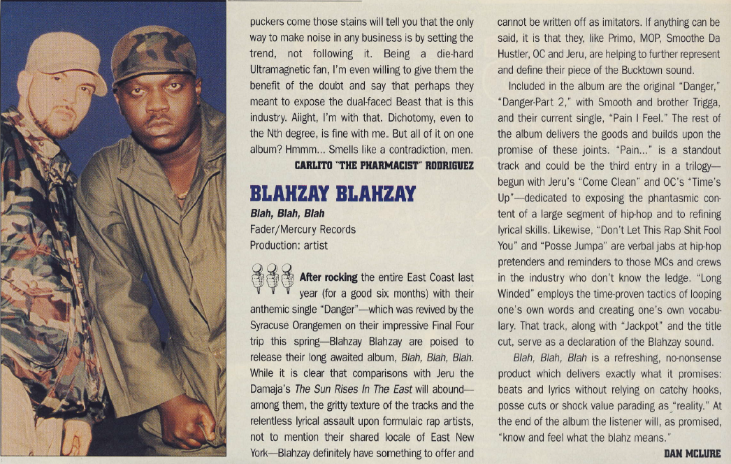Blahzay Blahzay