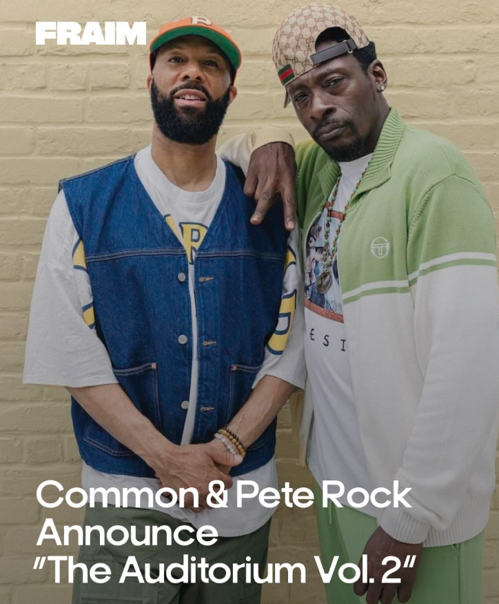 Peter Rock and Common announce The Auditorium vol. 2