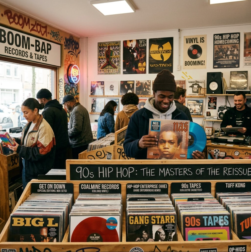 How 90s Hip-Hop is Ruling the Vinyl Revival