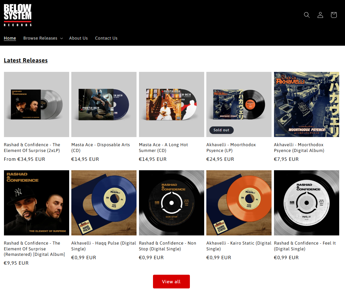 Below System Records discount extended by one weekend!