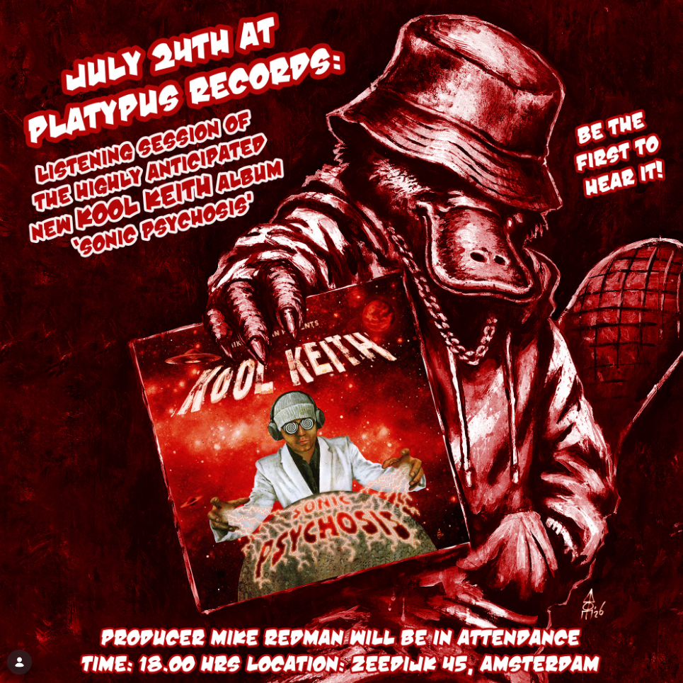 Kool Keith - Sonic Psychosis listening session